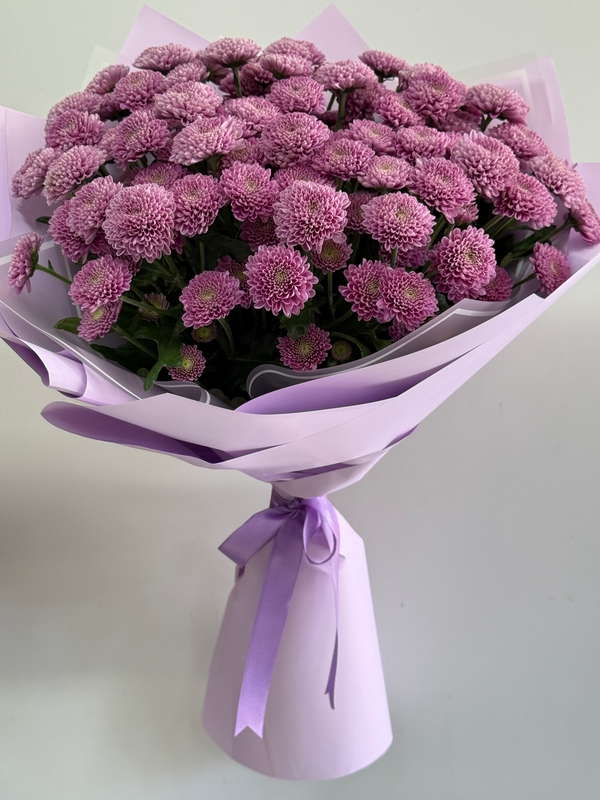 Lila Kasımpatı Buketi